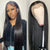 Straight Lace front Wigs Human Hair Transparent Lace Wigs Pre Plucked Hairline Wigs 9A Virgin Hair Lace Frontal Wigs 13x4 Human Hair Wigs with Baby Hair Natural Hairline Lace Front Human Hair Wig